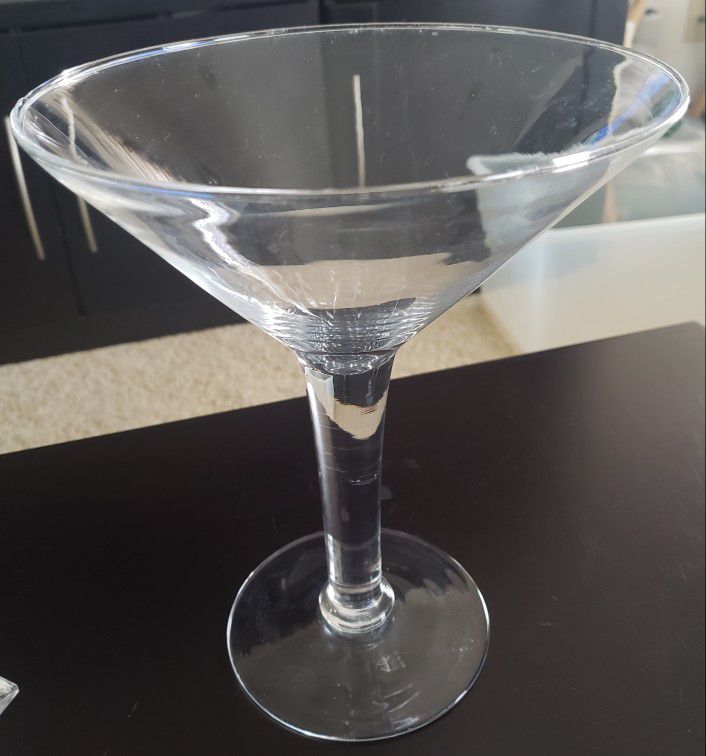 Large Novelty Martini Glass