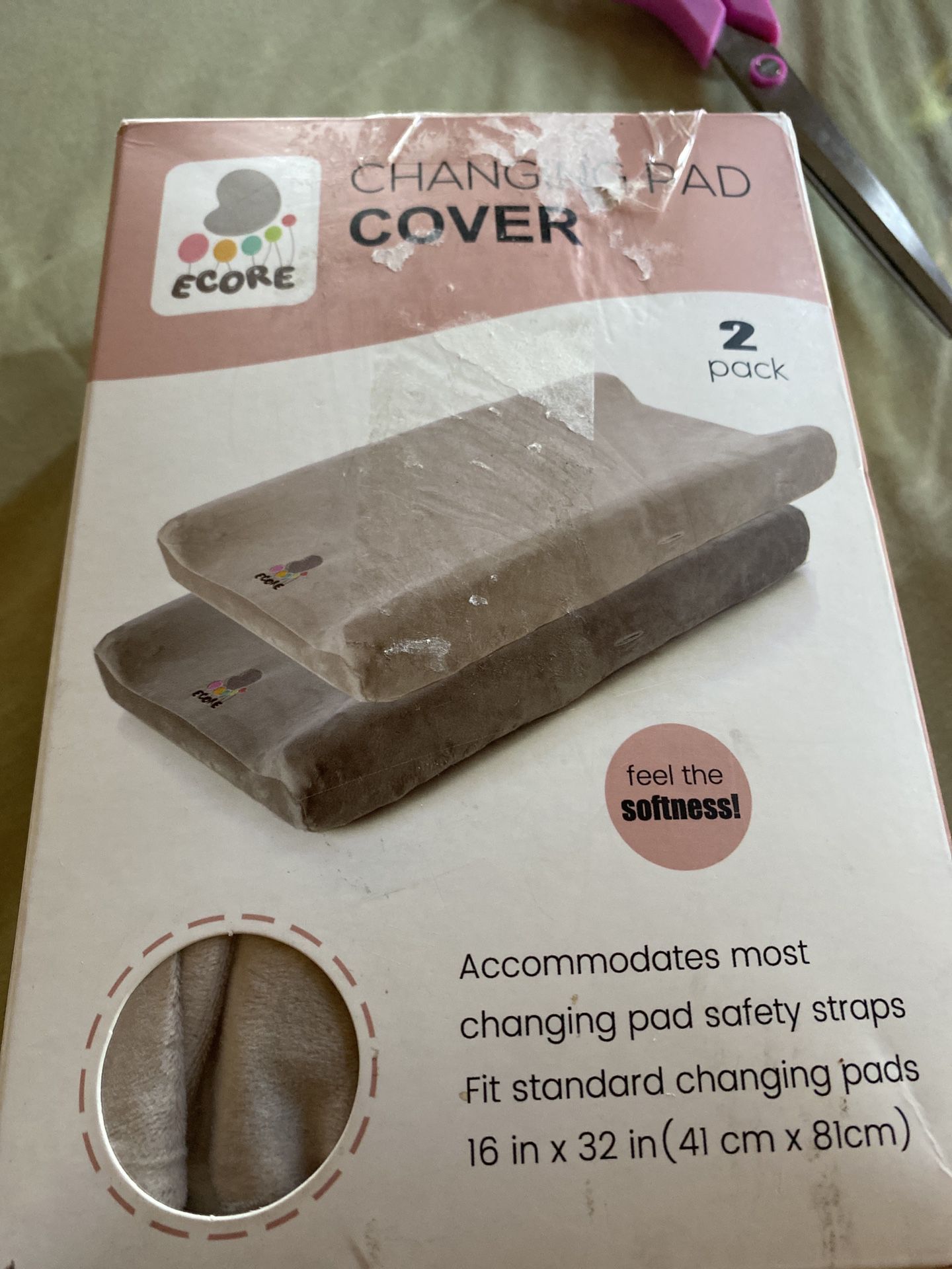 Ecore Stretchy Changing Pad Covers