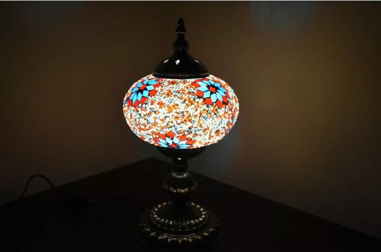 Hand made table lamp