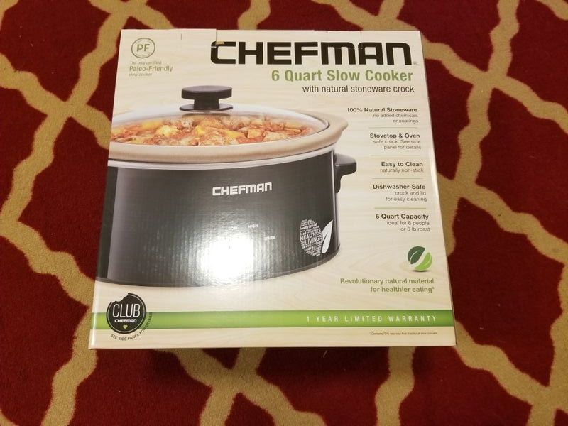 Chefman 6Qt Slow Cooker