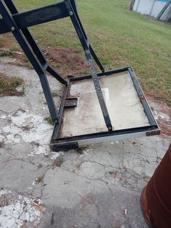 Basketball Hoop Also Have Rim No Net Or Bolts do Very Very Very Heavy Pick Up Only  $250 Thumbnail