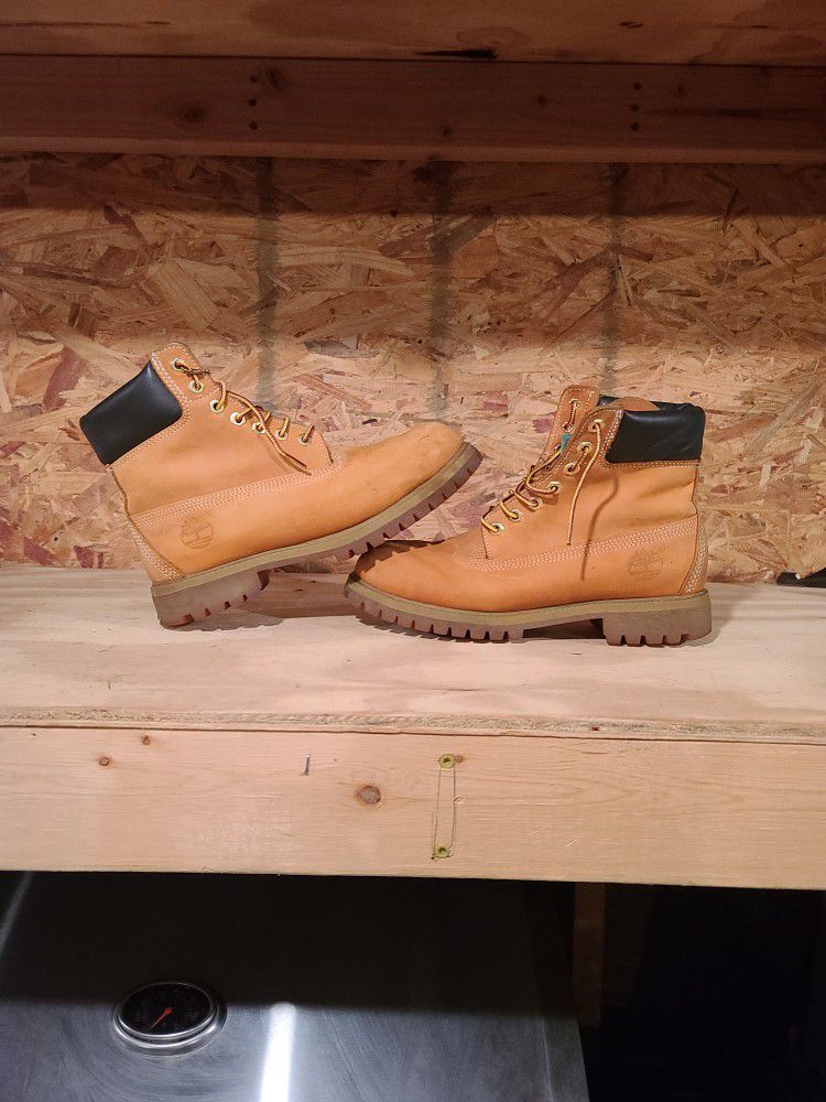 Timberland Wheat 6 Inch Boots