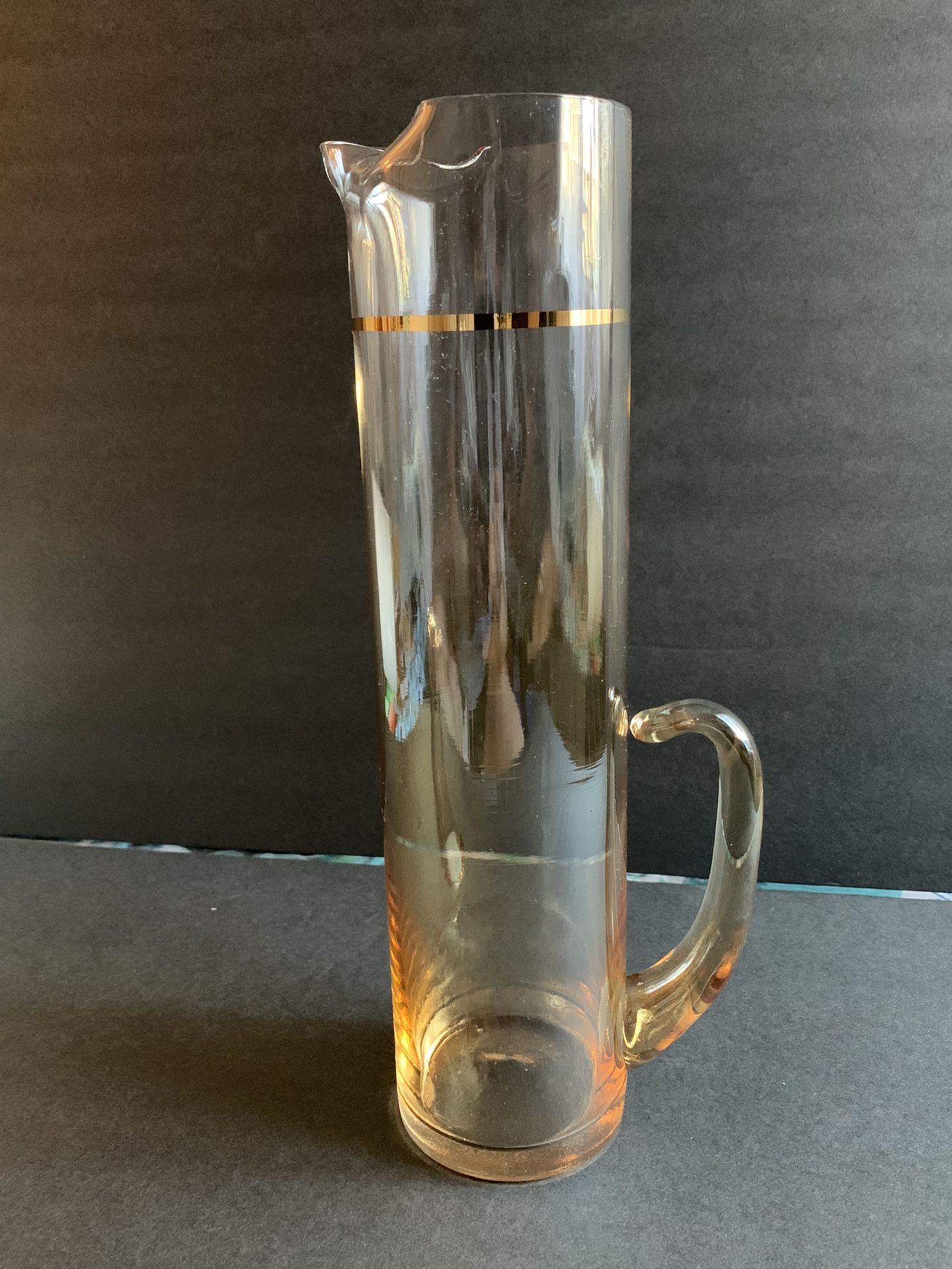Vintage Glassware (lemonade pitcher & Martini pitcher)