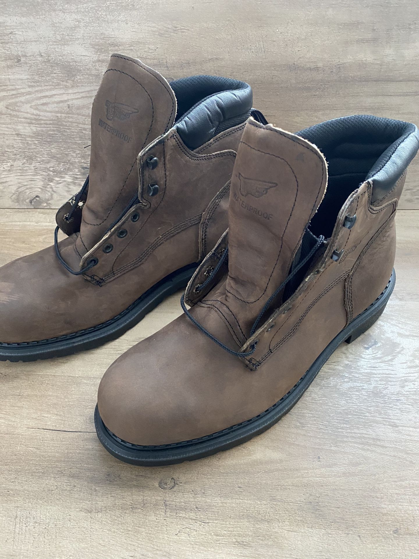 Red Wing Work Boots 2206 6-Inch Steel Toe Insulated Waterproof Size 13 E2 ASTM