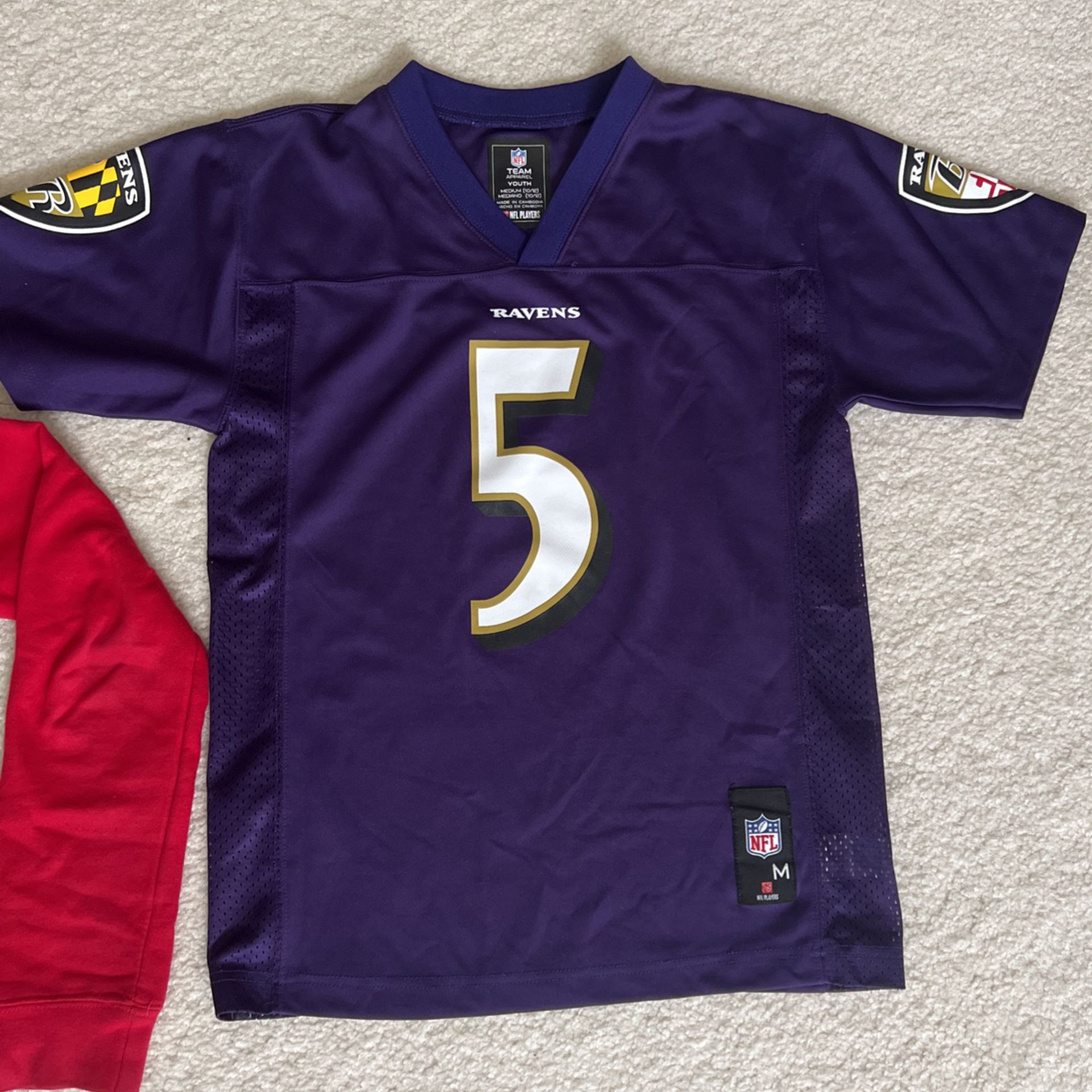 Boys NFL Youth Medium (10-12 yrs ) Clothes . Official NFL Brand. Excellent Condition .