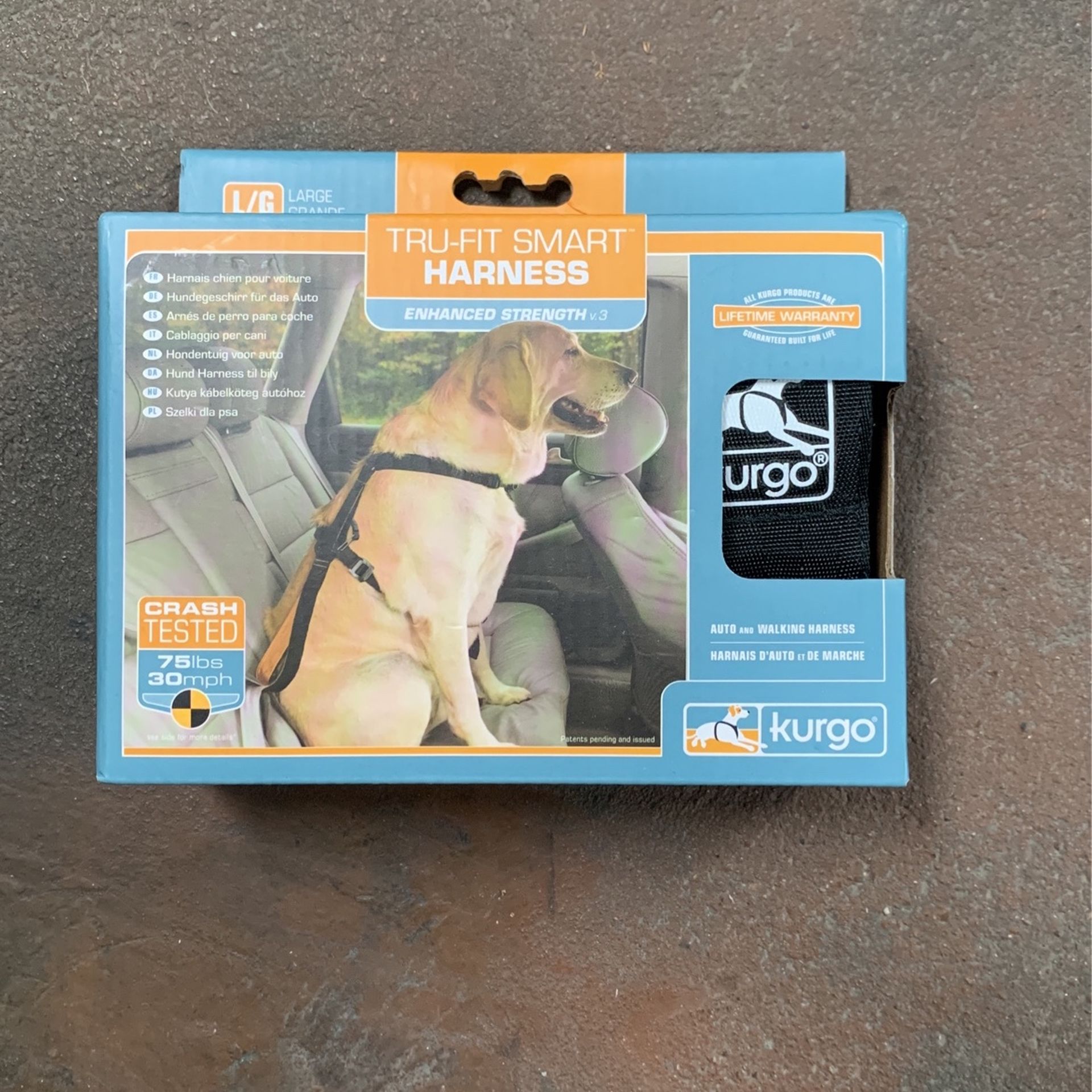 Kurgo Tru-Fit Dogs Harness - Large
