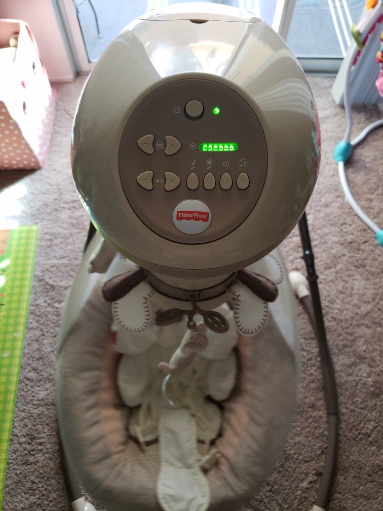 Fisher Price Sweet Snug A Puppy Baby Swing