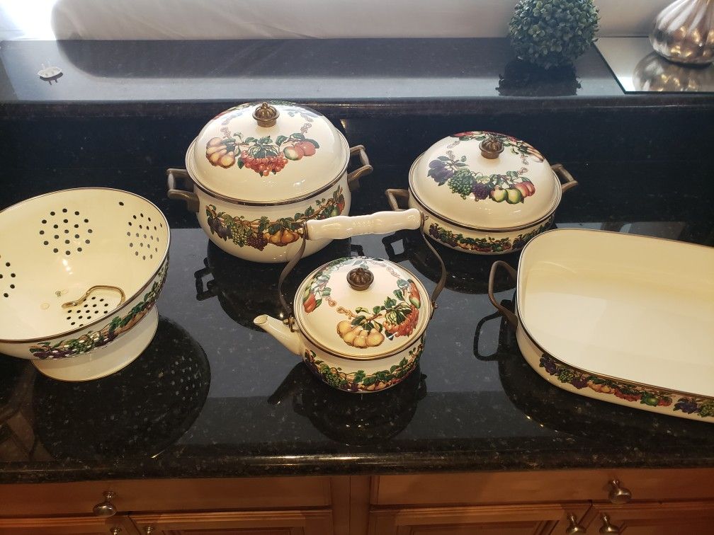Vitroceramic cookware set