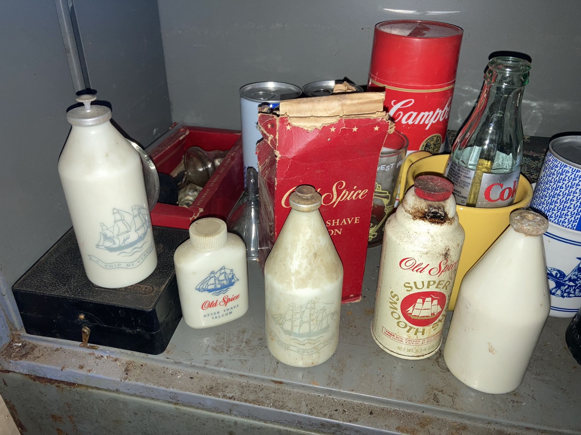 Old spice vintage aftershave cologne lot