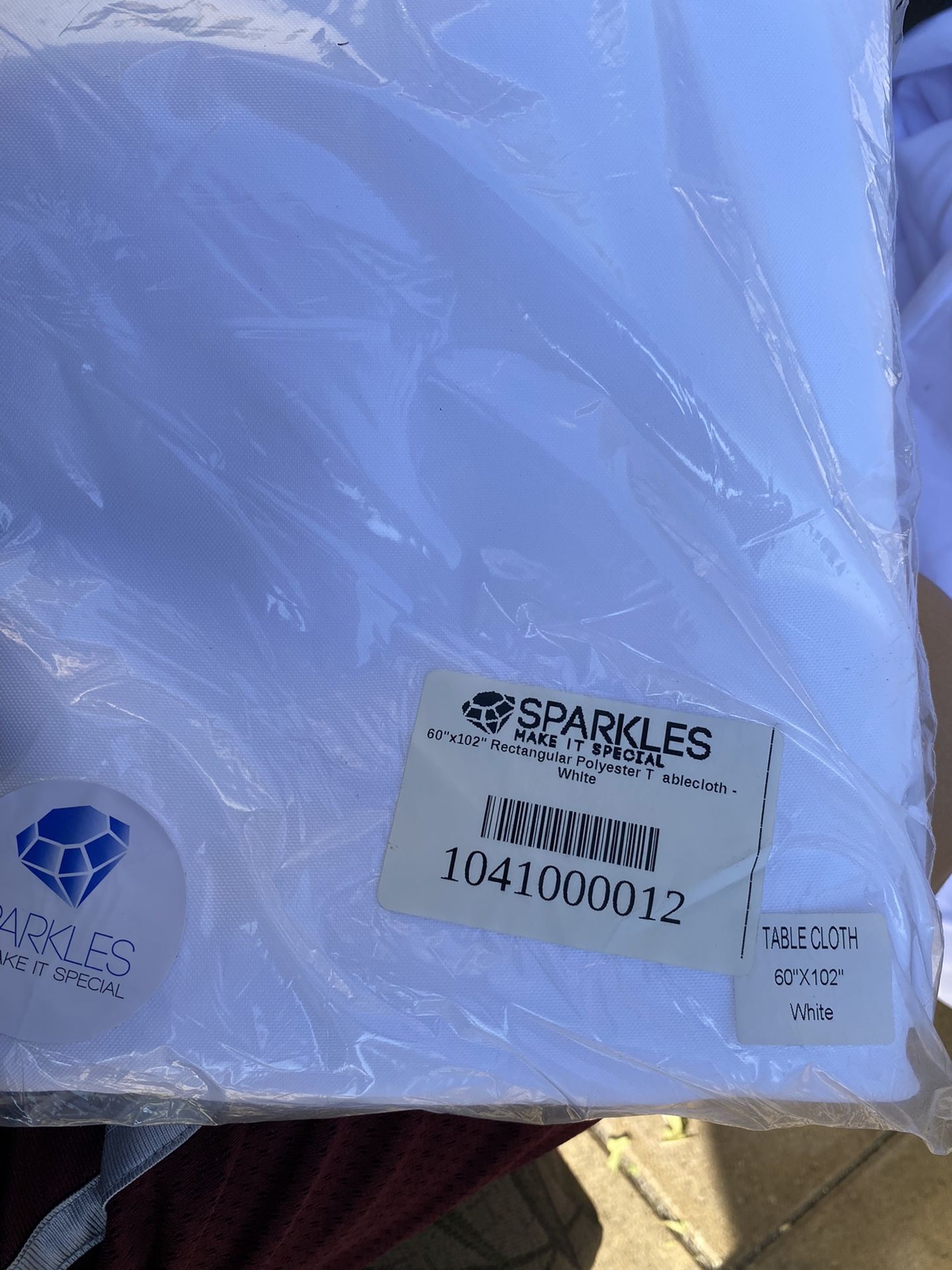 White Table Clothes