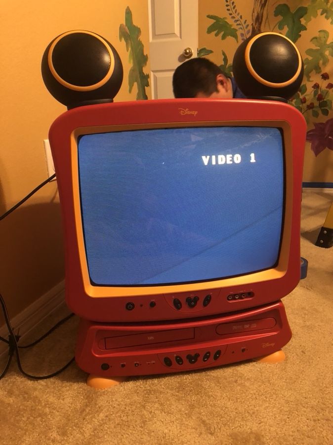 Mickey Mouse Tv Dvd Player And Vhs For Sale In Davenport Fl Offerup