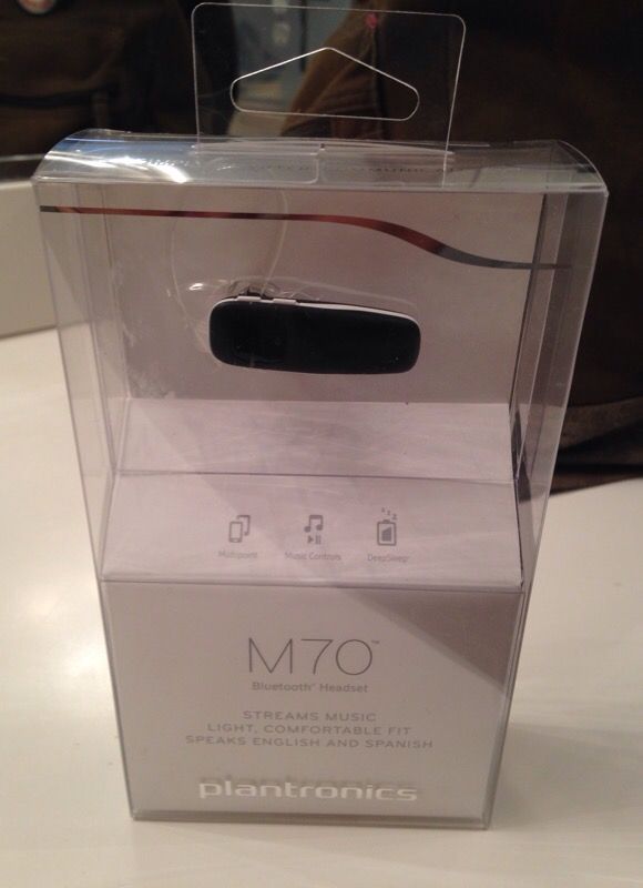 Bluetooth plantronics m70