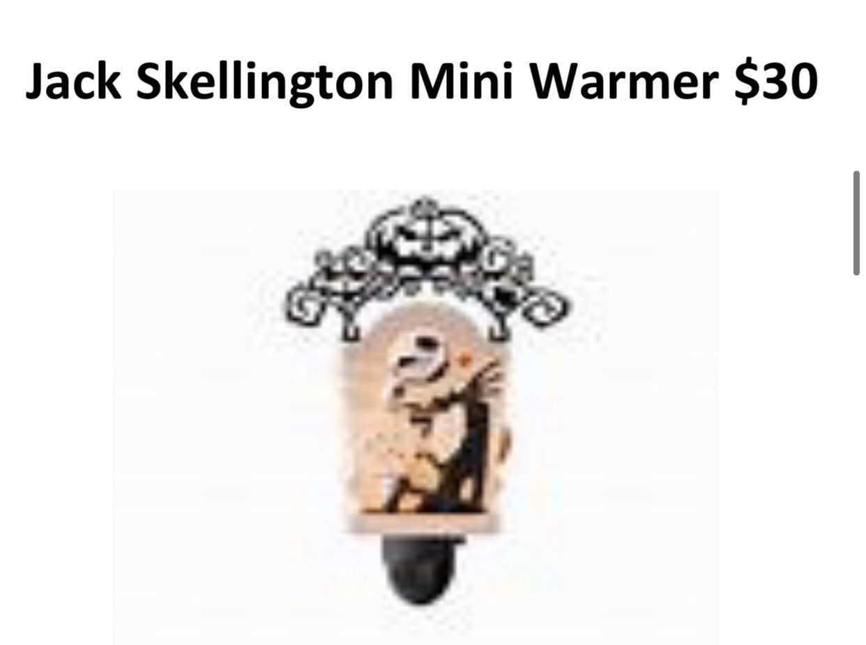 Jack Skellington SCENTSY Mini Warmer