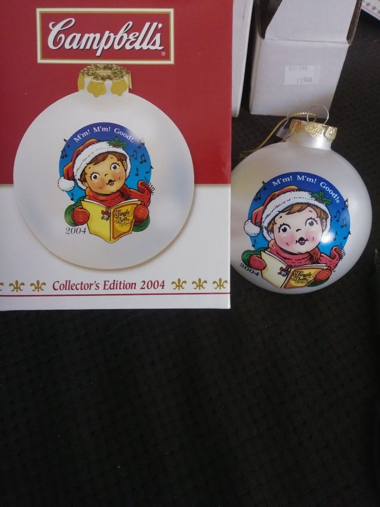 Campbell's Soup Christmas Bulb 2004
