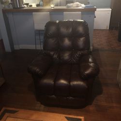 Brand New Real Leather Recliner Thumbnail