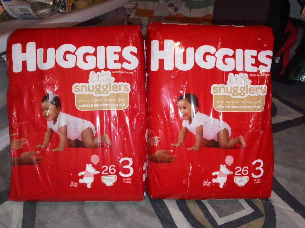 Huggies (Little Snugglers) Diapers 
