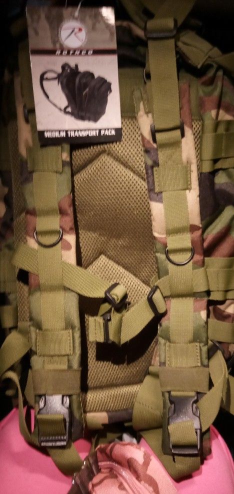 Miami Airsoft Back Pack New With Tag