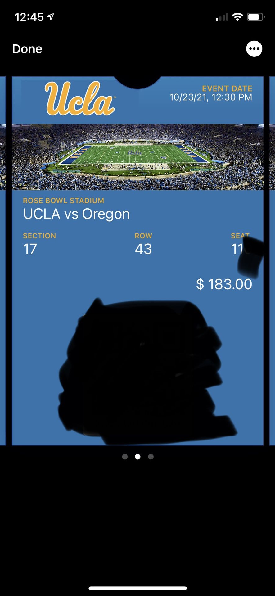 UCLA v. Oregon - 2 Tickets $120 Each Premium seating . Paid $200 Each, Selling For $120