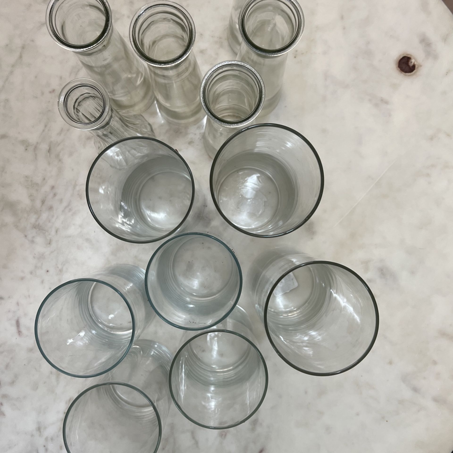 Glass Candle Holder Vases For Event Weddings