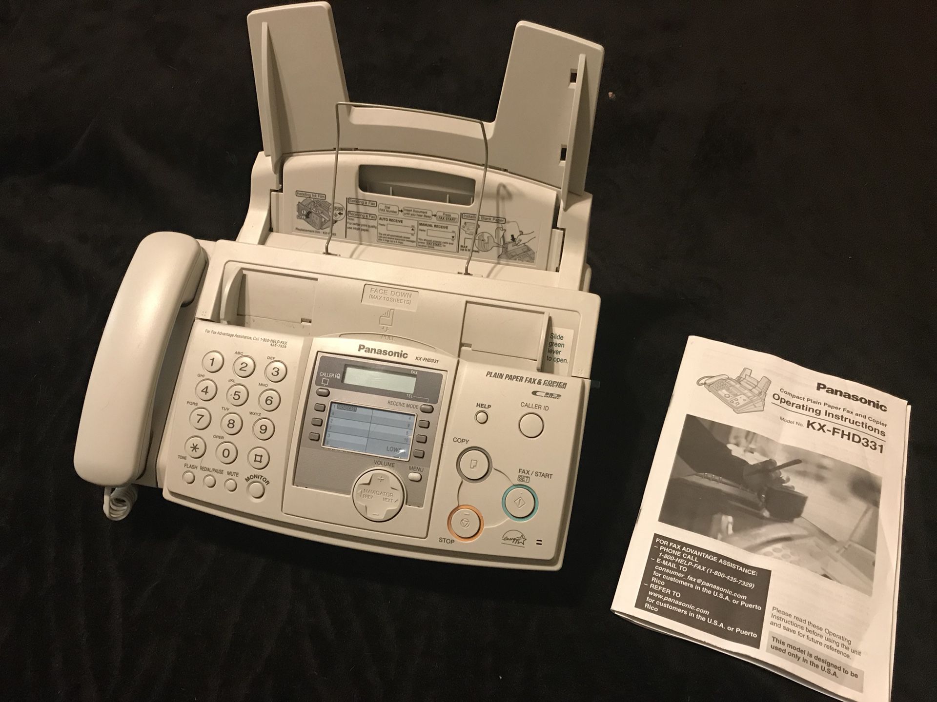 Panasonic KX-FHD331 Plain Paper Fax