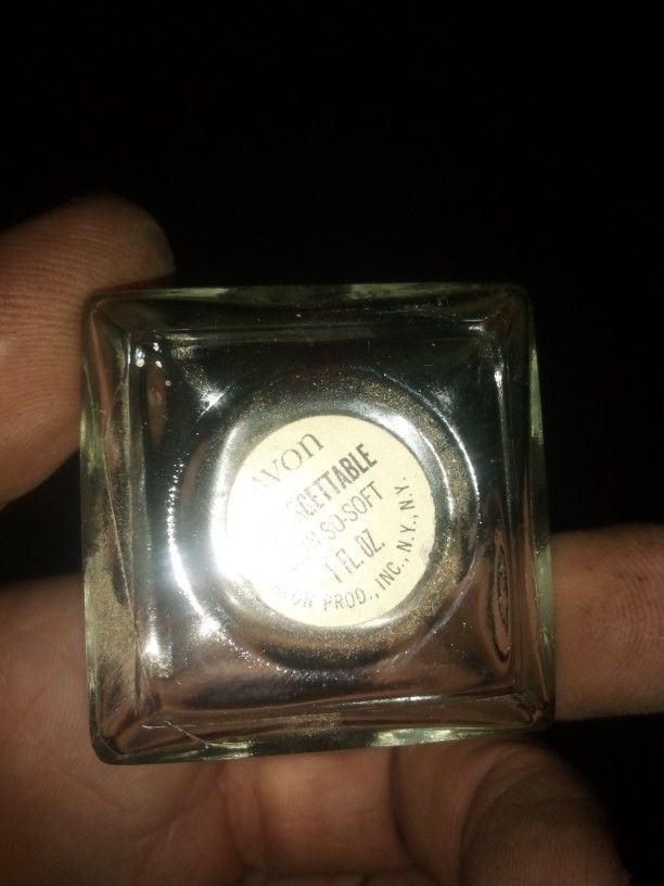 Glass Avon Bottle
