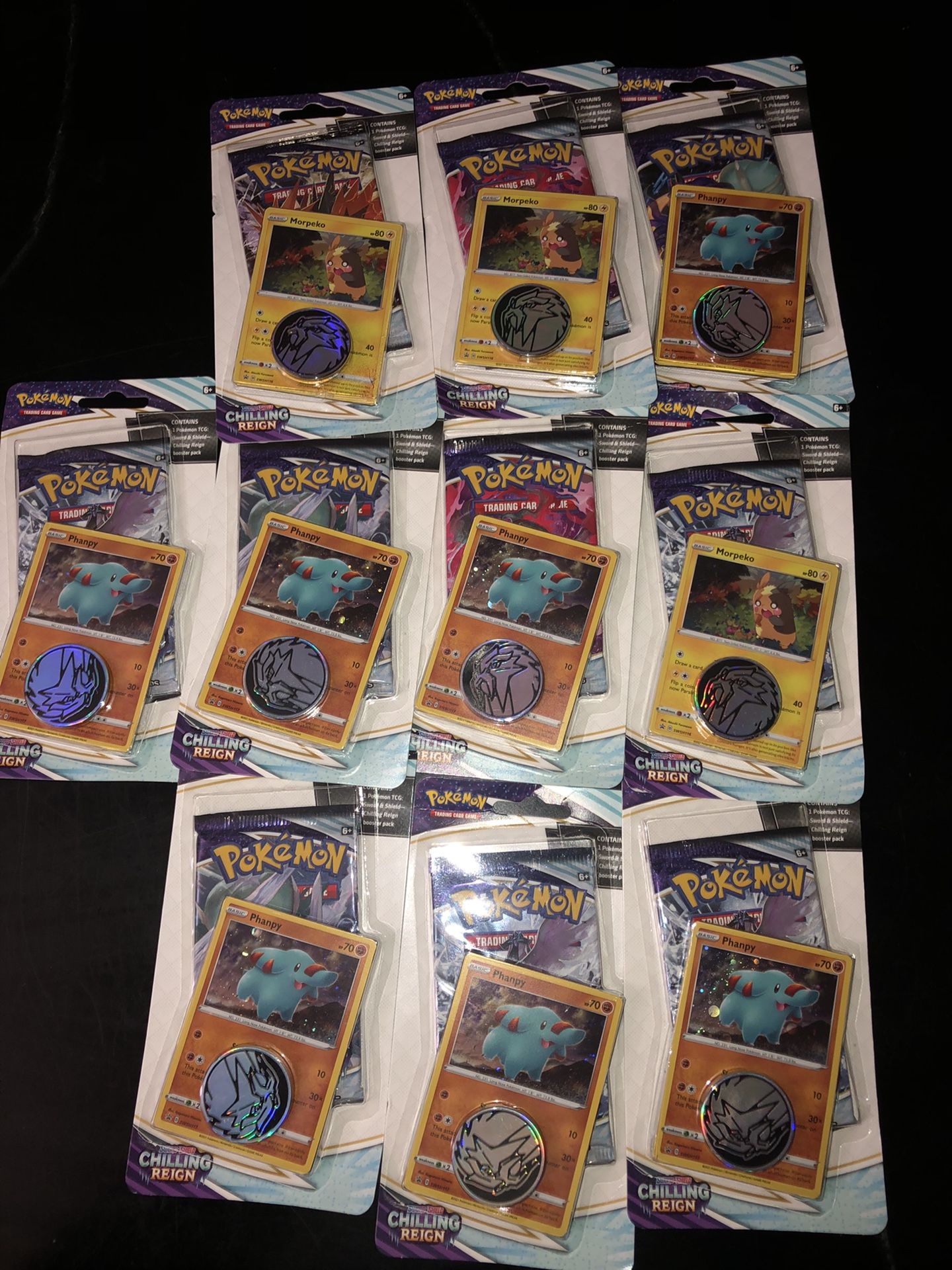 Pokémon Booster Packs New Chilling Reign