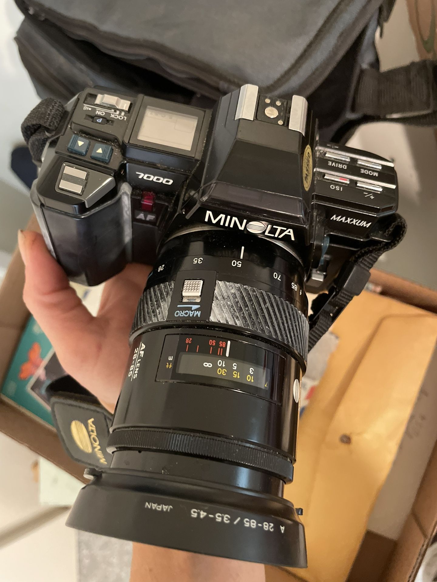 Moniolta 7000 Film Camera Flash & Accessories