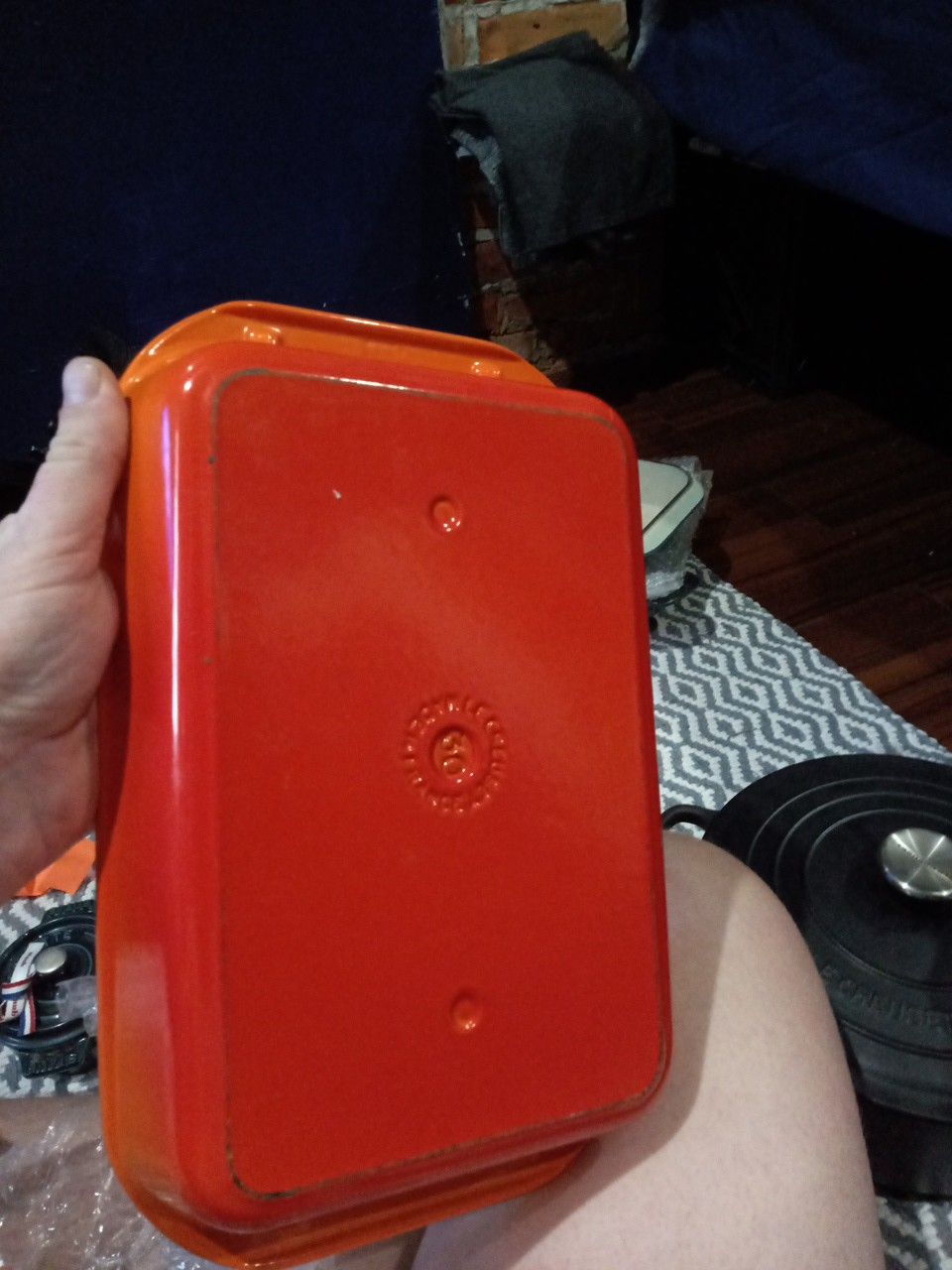 Brand new LeCreuset cast iron cookware
