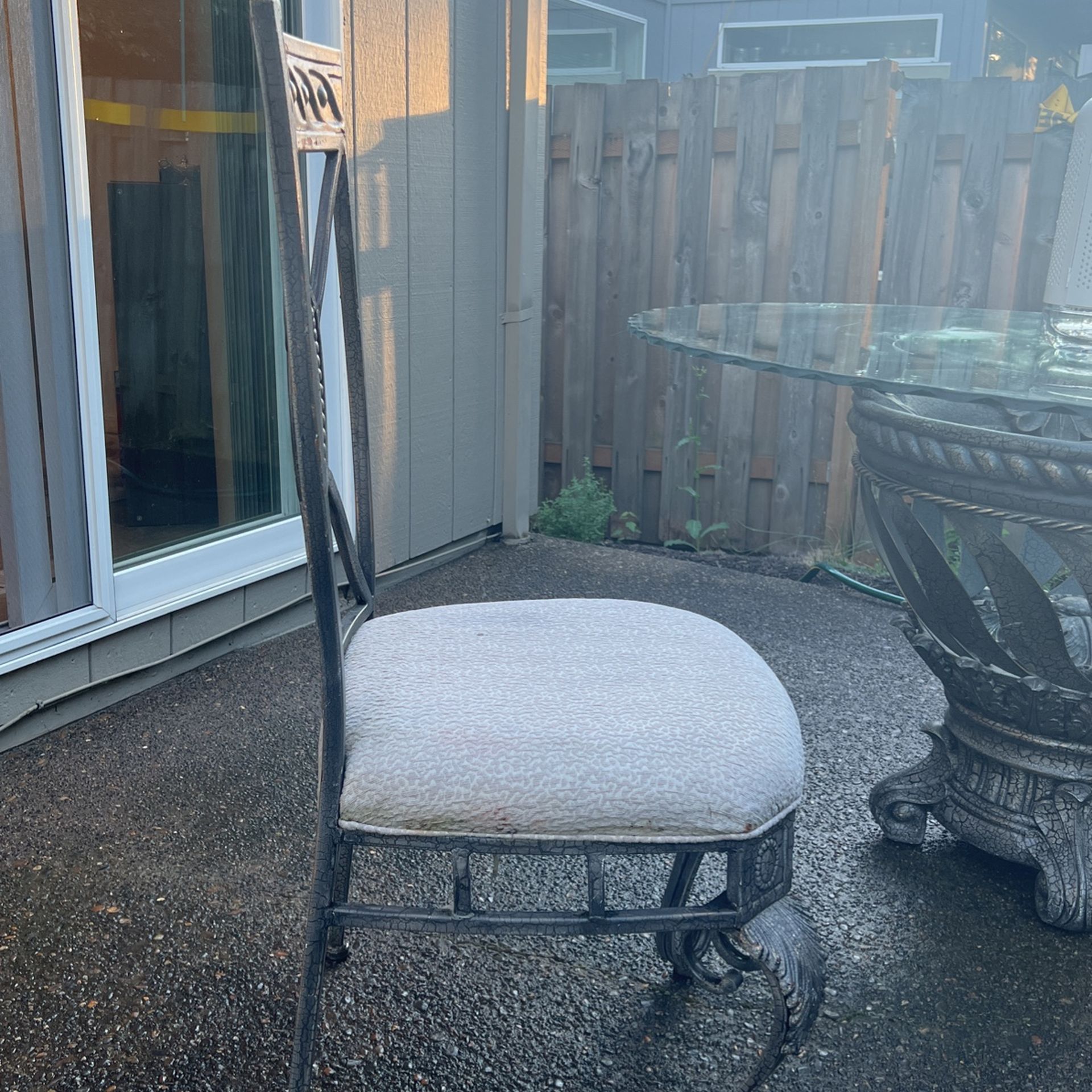 Antique Outdoor Table