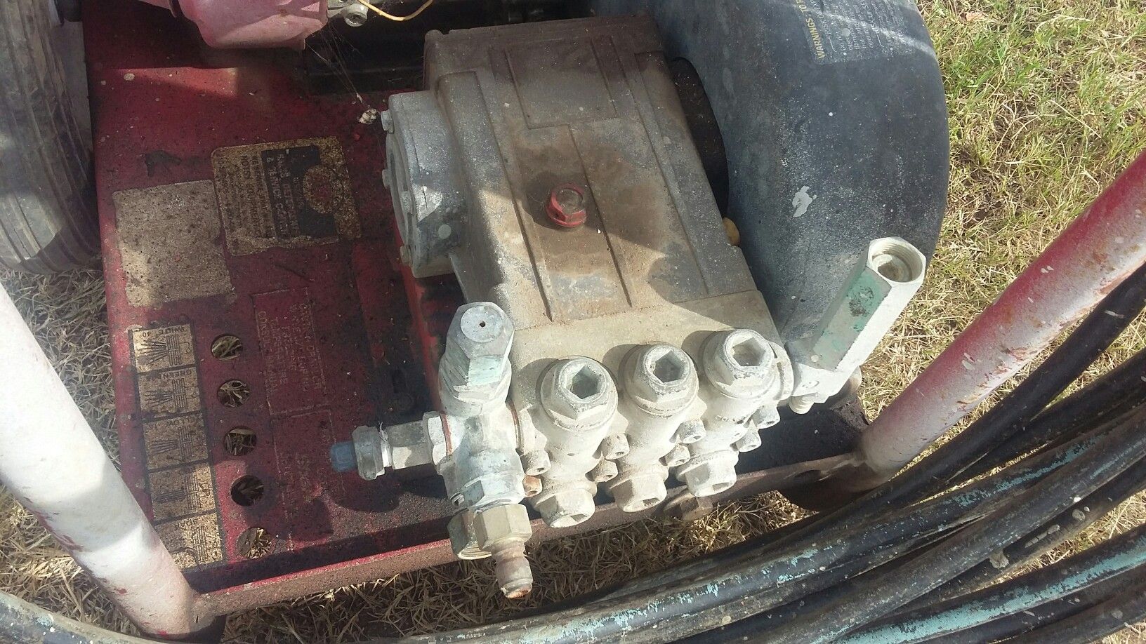 Honda powered commercial pressure washer