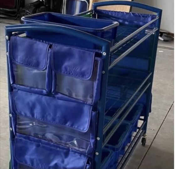 Storage cart/Toy cart/shelf with wheels