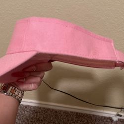 Women/Girl Pink Fashion Nova Visor  Thumbnail