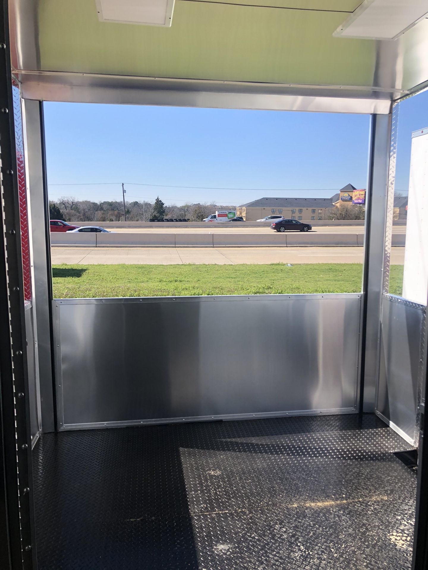 Bbq porch concession trailer w open porch 8.5x20