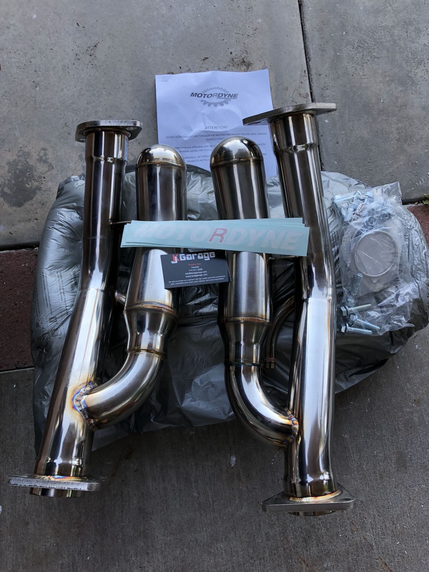 Motordyne Art Pipes 350Z - 5y1v2n9