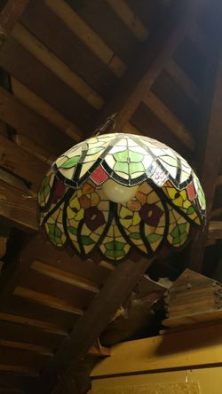 Stained Glass Light Fixture Thumbnail