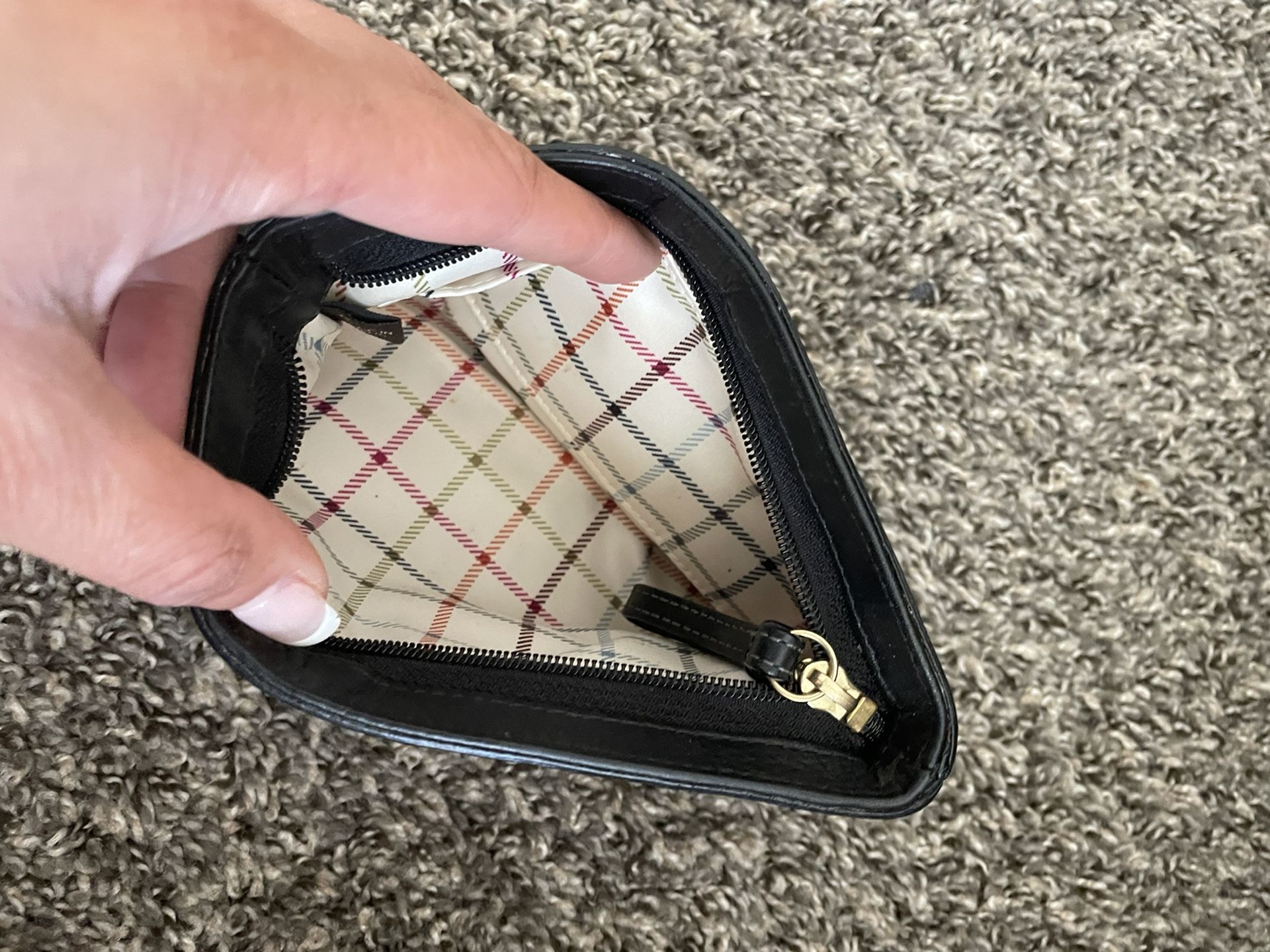 Black Coach Wallet Small
