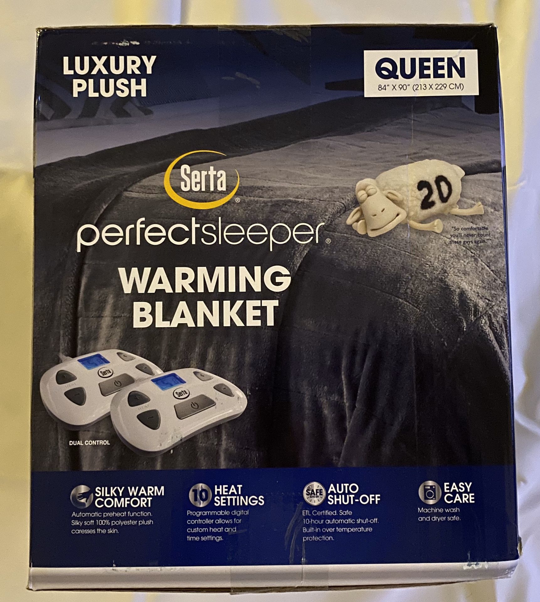 Electric Warming Blanket Serta PerfectSleeper