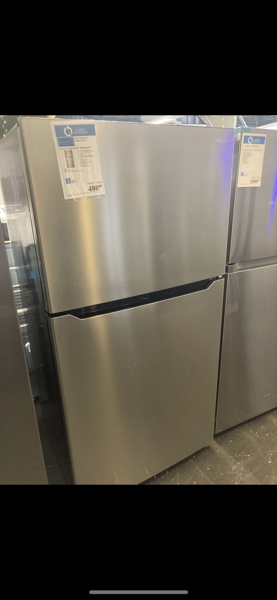 Insignia Refrigerator (new)