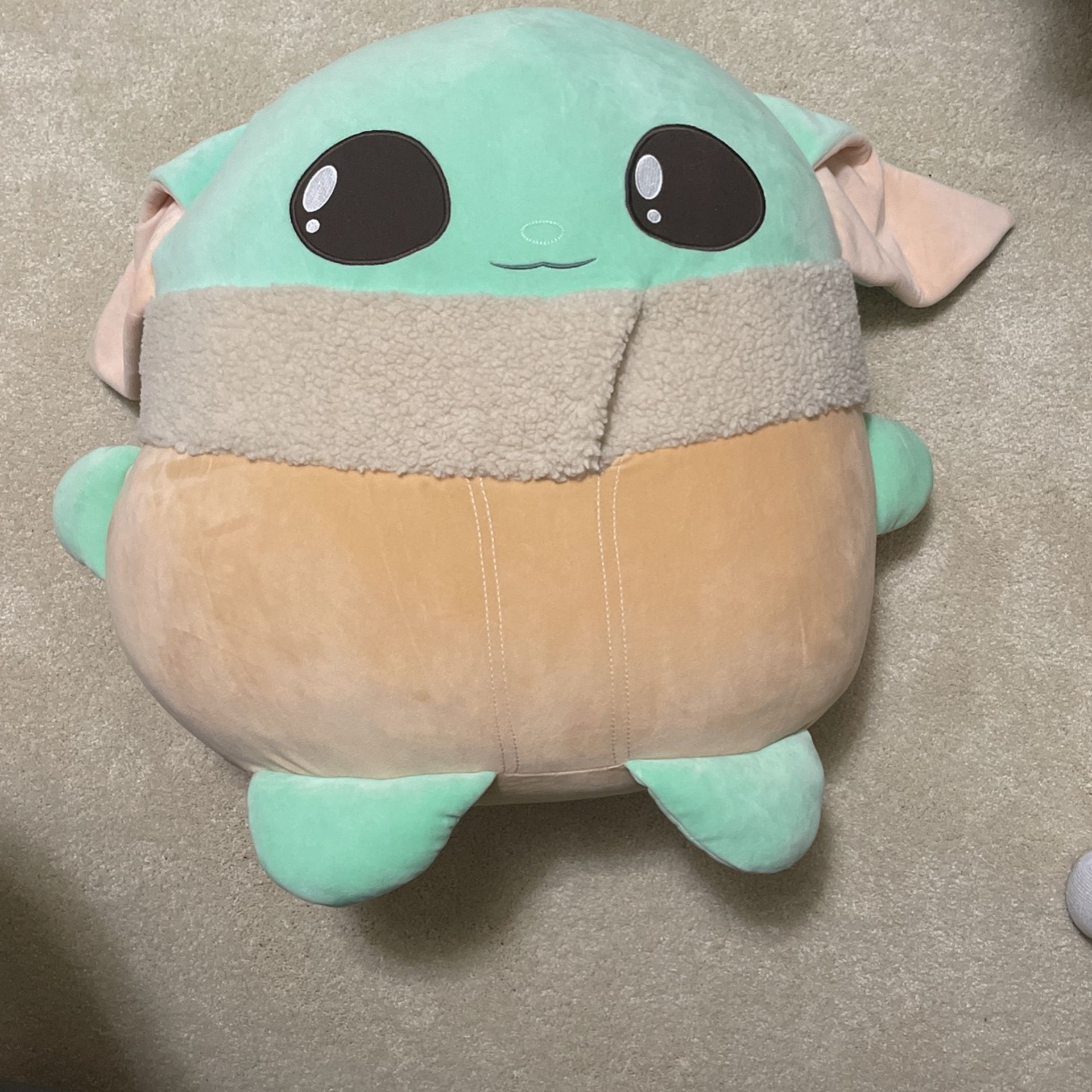 Jumbo Baby Yoda Squishmallow for Sale in Bellevue, WA OfferUp