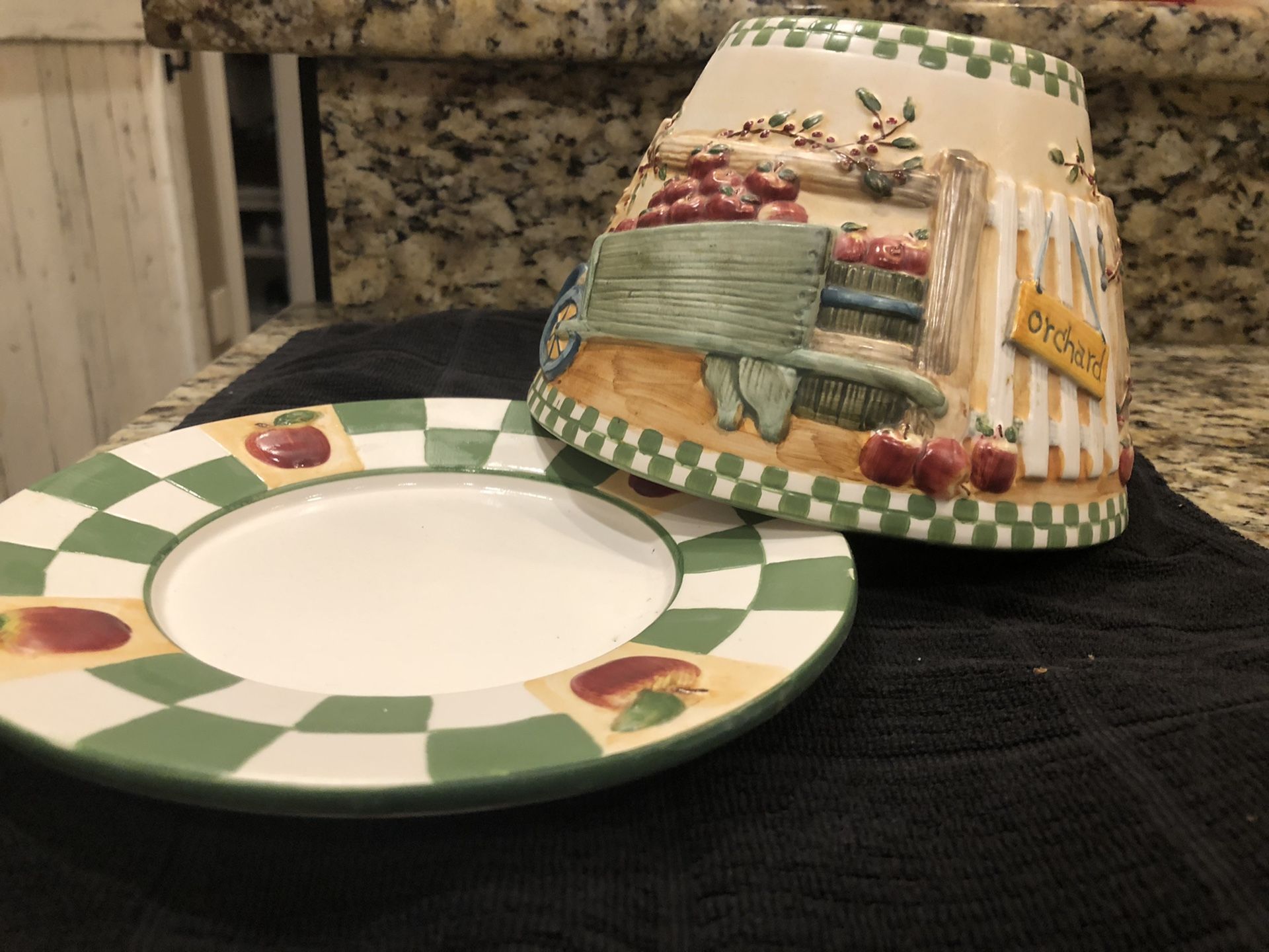 Yankee candle lamp shade and base