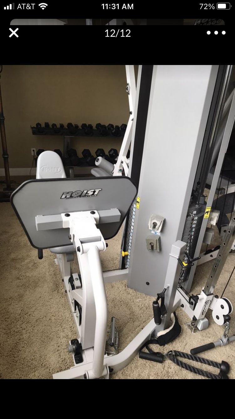 Hoist Commercial Grade Gym With Weights