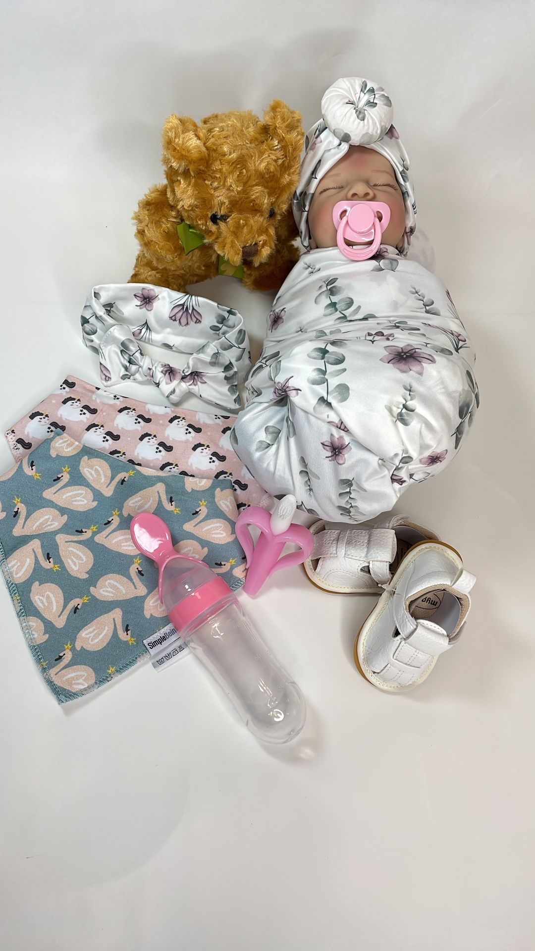 9pc Swaddle Receiving /Coming Home Set