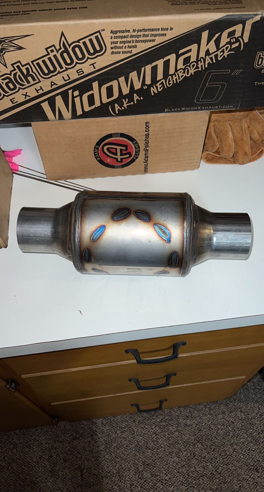 Black Widow “neighbor Hater” Muffler