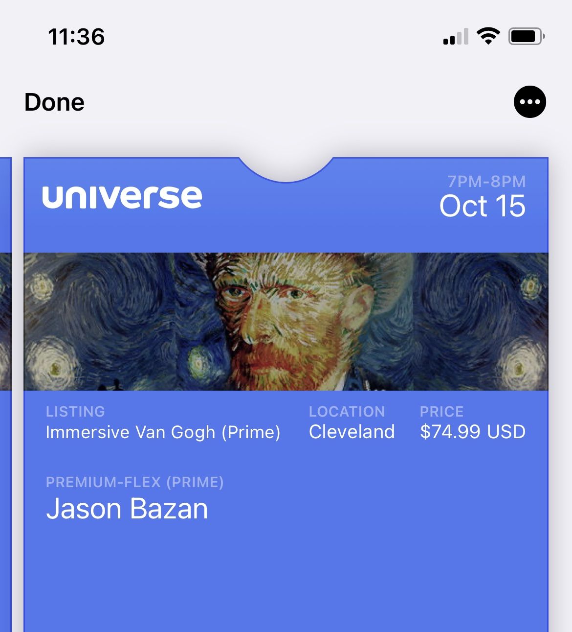 Immersive Van Gogh
