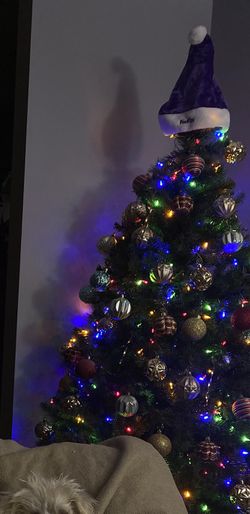 6ft Christmas Tree Multicolor LEDs With Ornaments Thumbnail