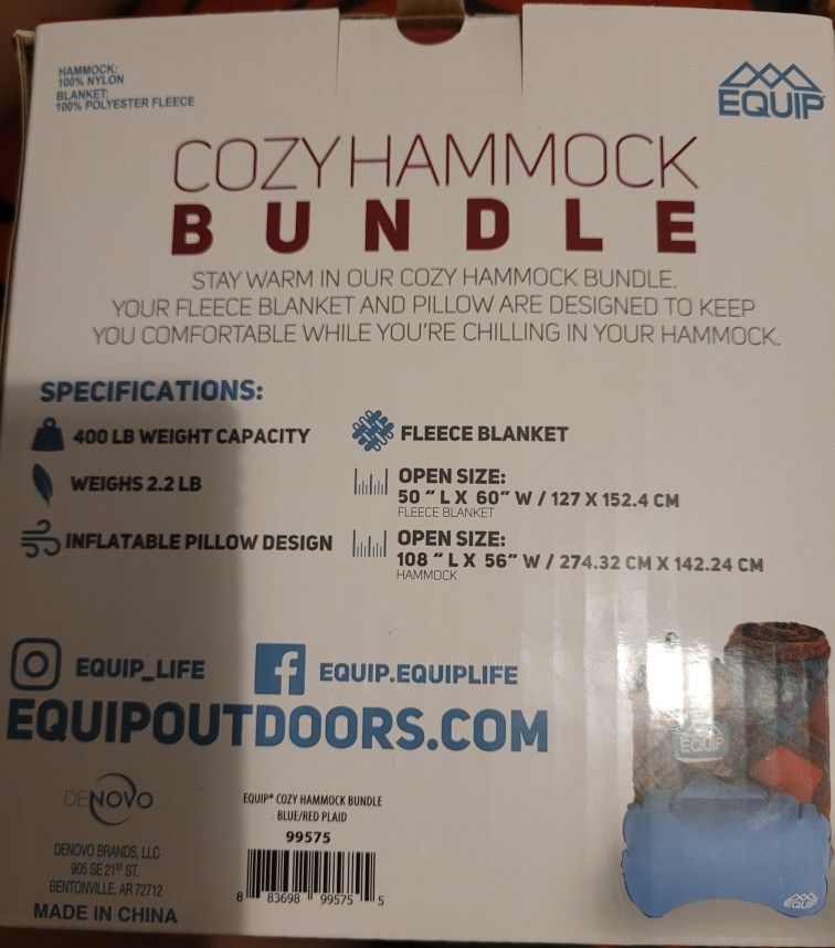 NEW Cozy Hammock Bundle