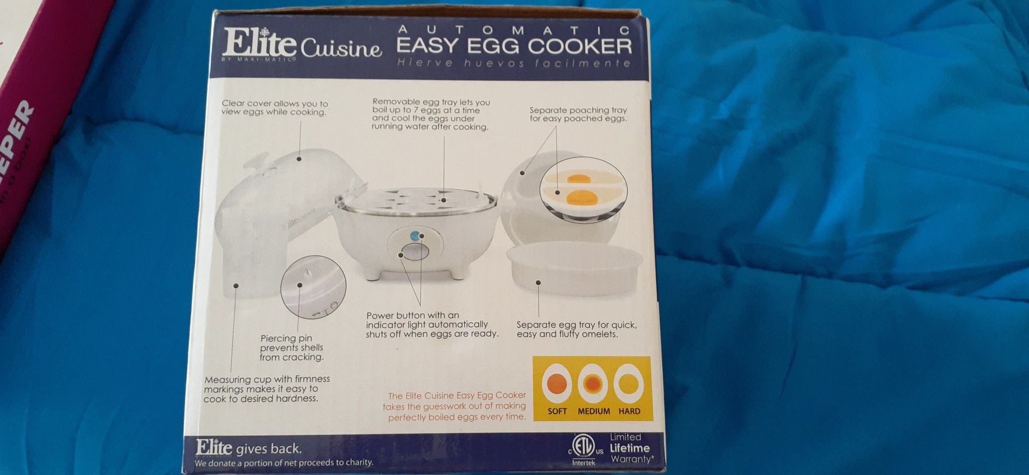 Elite cuisine Egg cooker