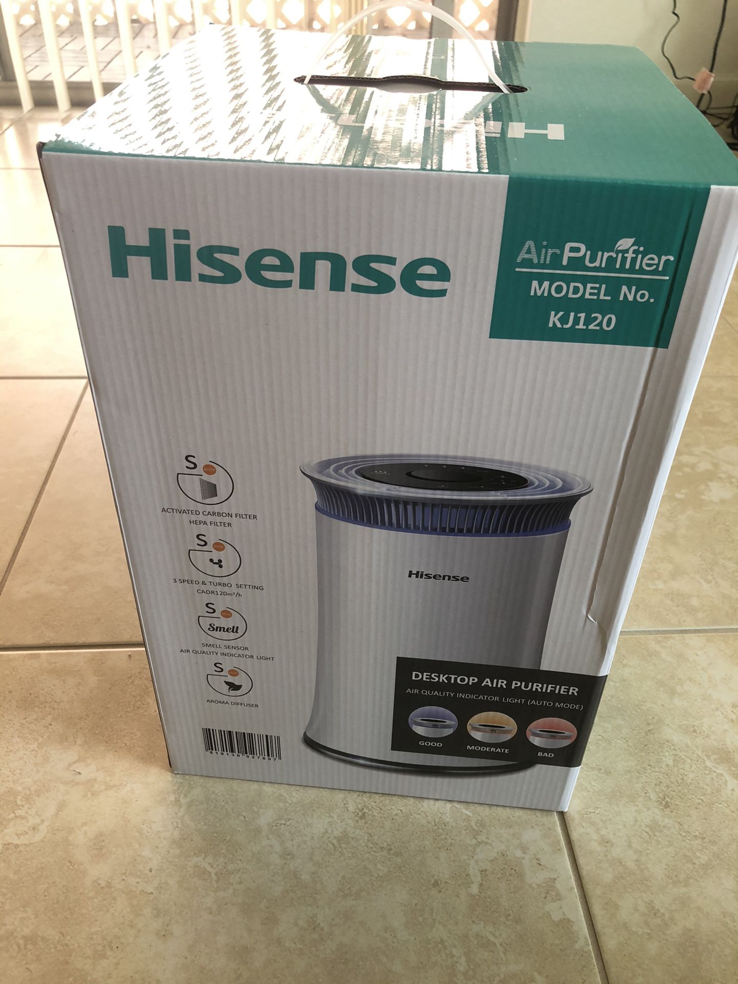 Brand New Hisense Air purifier 