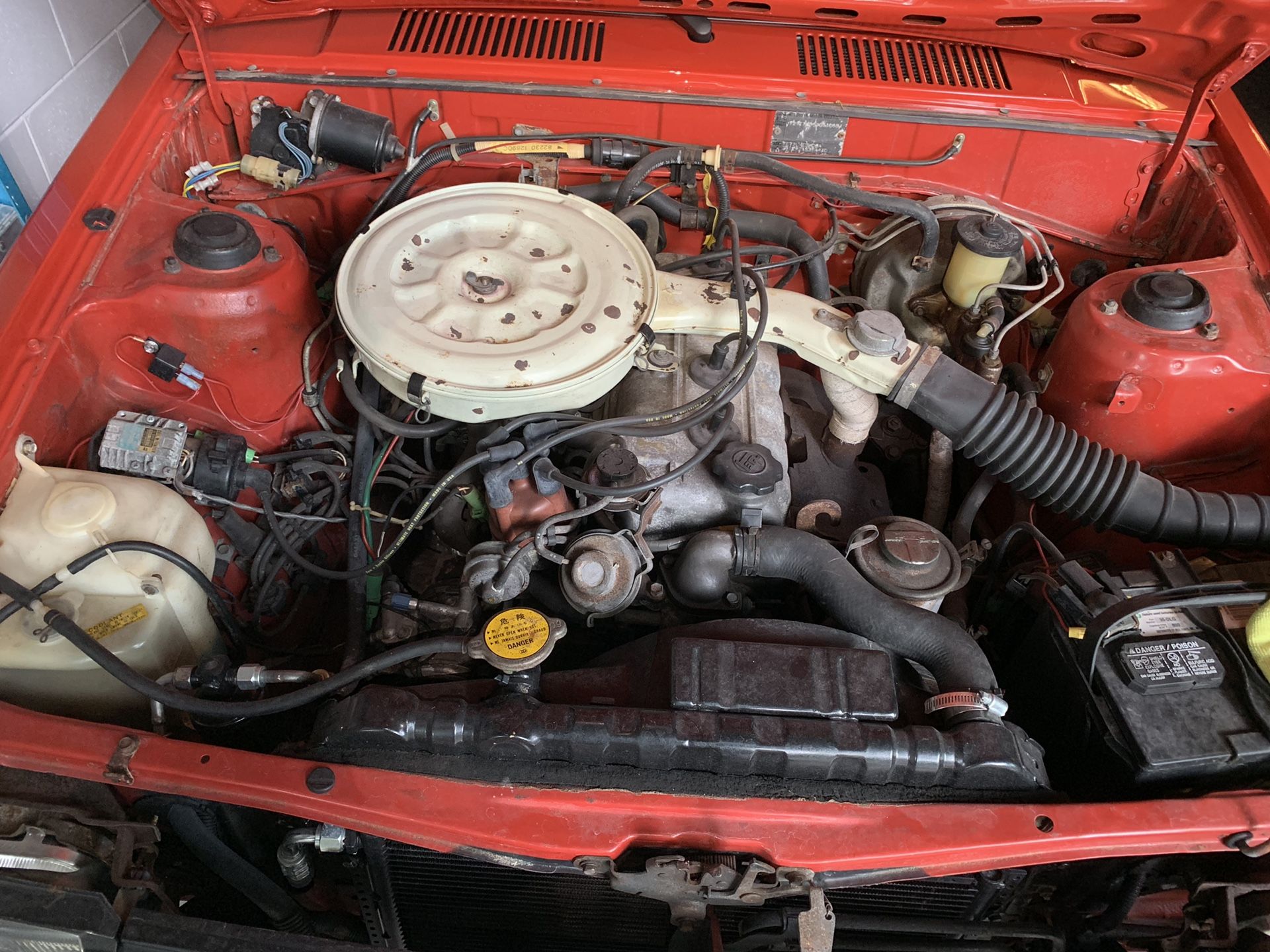 1981 Toyota Corolla 3TC Motor and Auto transmission. Complete engine swap. Engine Swap only, not