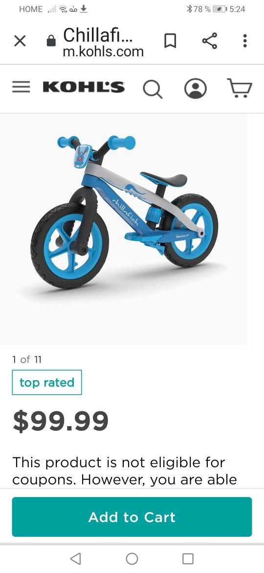 Balance Bike Very Good Condition